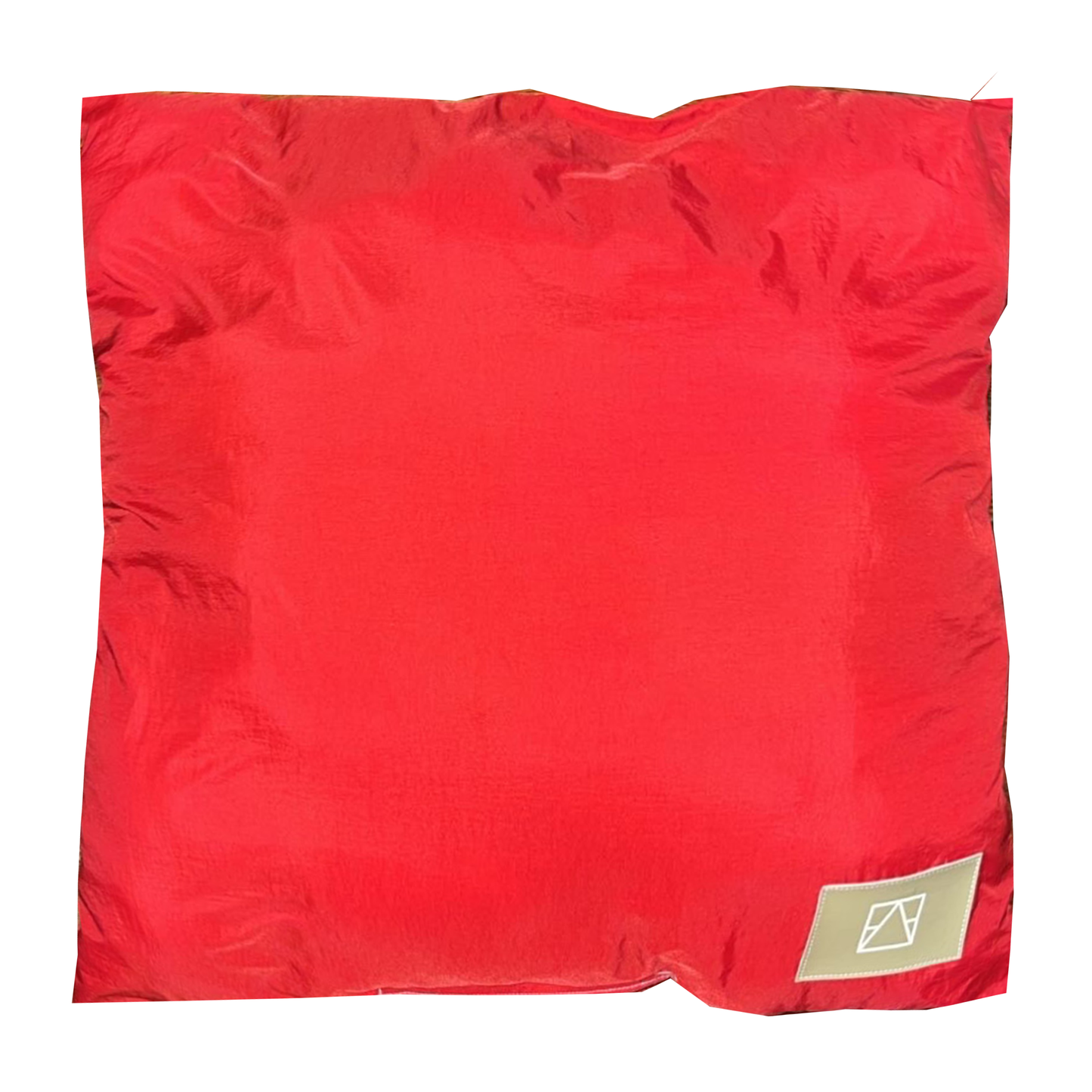 camping pillow - red